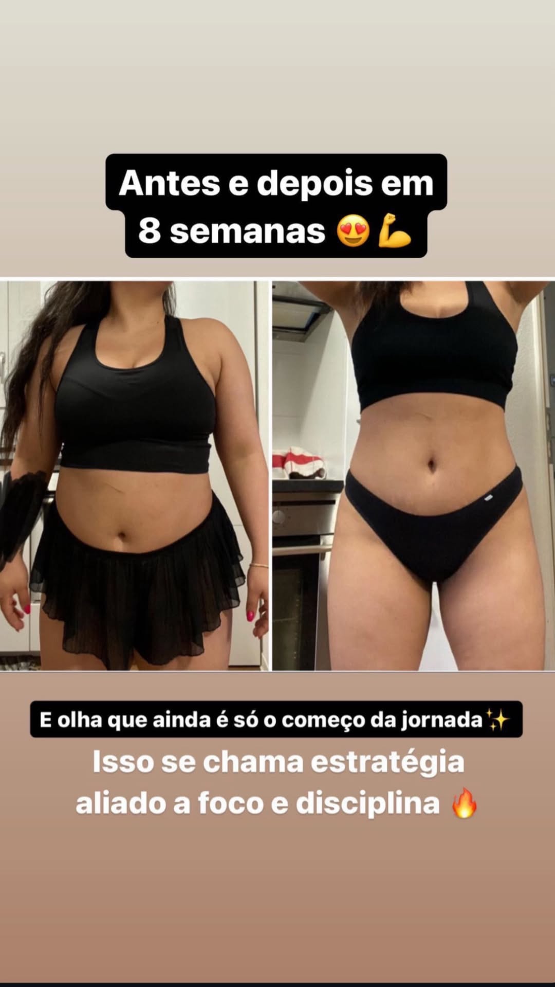 Barriga · 8 semanas